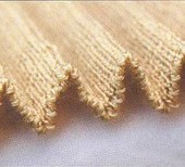 Pieghe su base elastica 